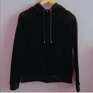 H&M Velvet Hoodie